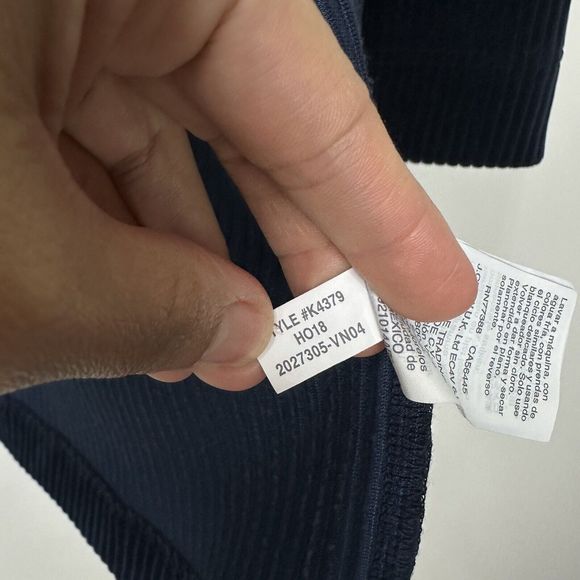 Madewell Jacket Womens XS Blue Texture & Thread Velour Corduroy Blazer - Picture 9 of 13